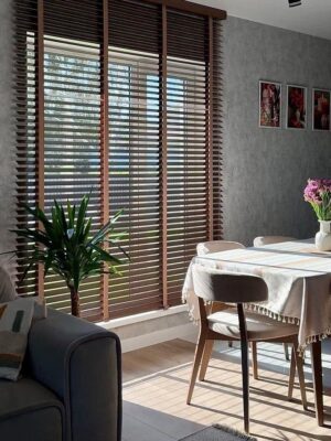 Rèm sáo nhôm ở Thanh Hoá che cửa sổ