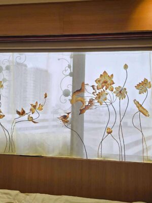 Rèm thêu ở Thanh hoá