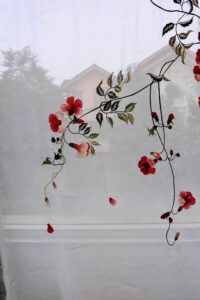 Rèm thêu họa tiết Tân cổ điển tại Thanh Hoá