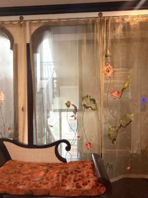 Rèm thêu ở Thanh hoá