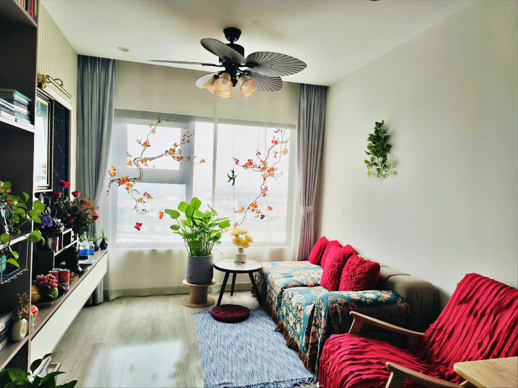 Rèm thêu ở Thanh hoá