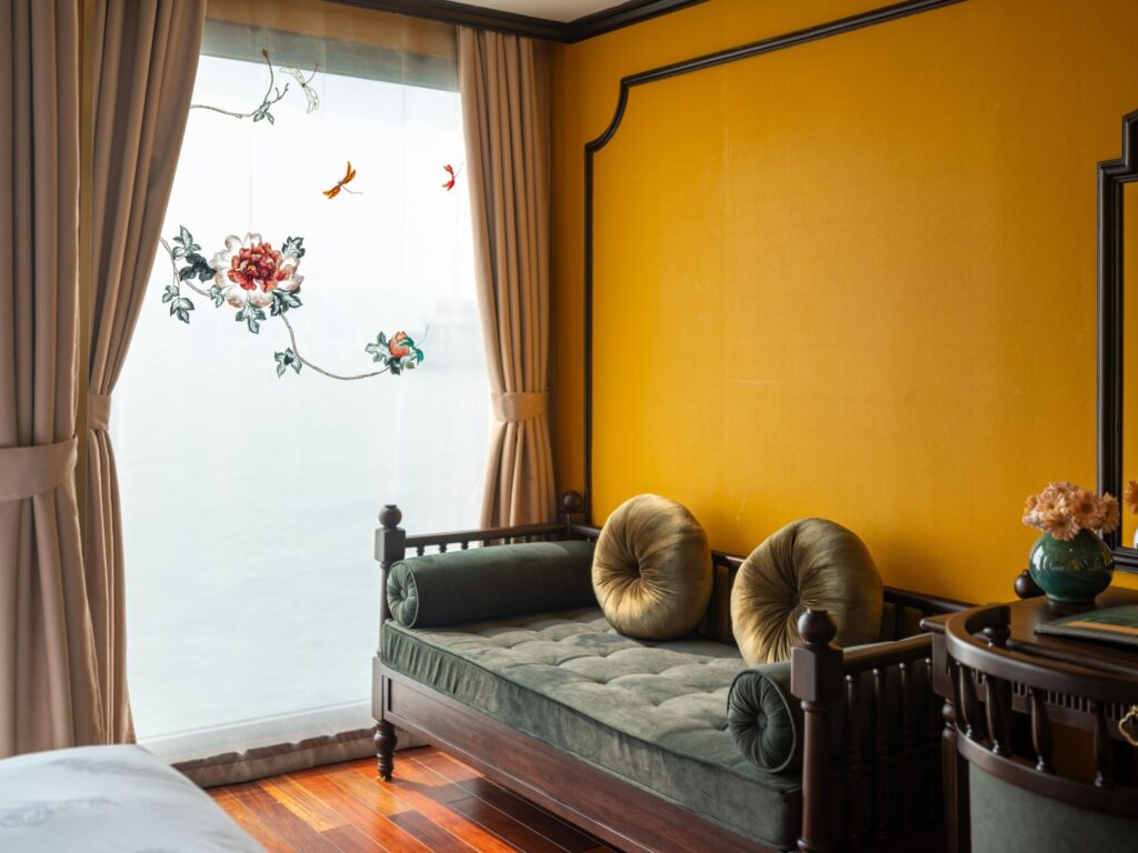 Rèm thêu ở Thanh hoá