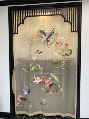 Rèm thêu ở Thanh hoá