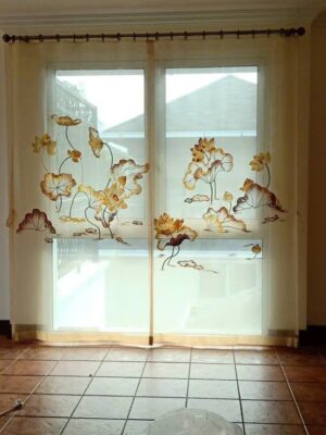 Rèm thêu ở Thanh hoá