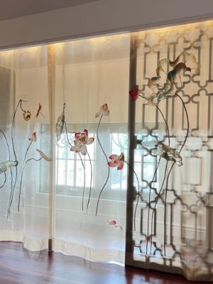 Rèm thêu Thanh Hoá