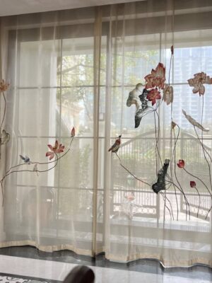 Rèm thêu Thanh Hoá