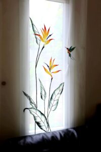 Mẫu rèm thêu tại Thanh Hoá