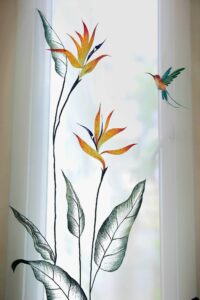 Mẫu rèm thêu tại Thanh Hoá