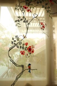 Rèm thêu ở Thanh hoá