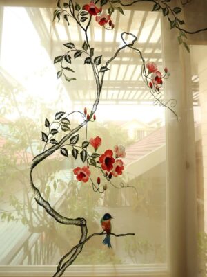 Rèm thêu ở Thanh hoá