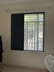 Màn rèm tổ ong vách ngăn phòng ở Thanh Hoá