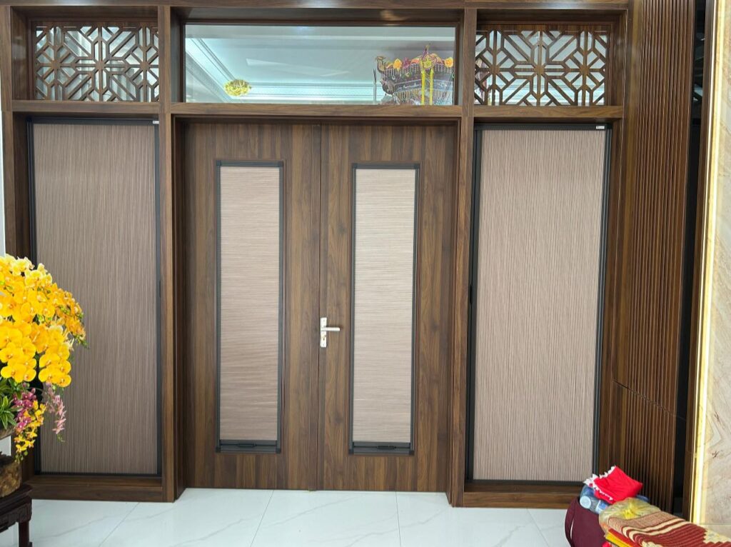 Vách ngăn tỏ ong thông ở Thanh Hoá