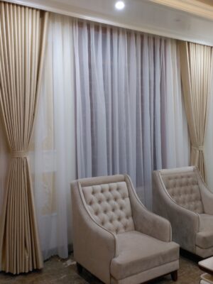 Rèm vải phòng khách Thanh Hoá