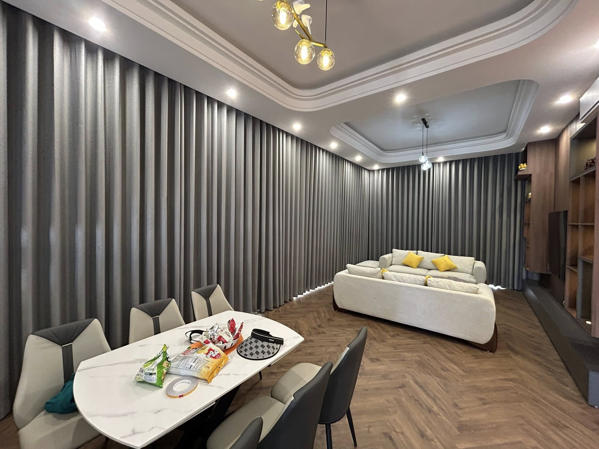 Rèm vải phòng khách Thanh Hoá Rèm vải phòng khách Thanh Hoá