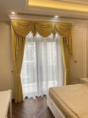 Mẫu rèm vải tân cổ điển Thanh Hoá