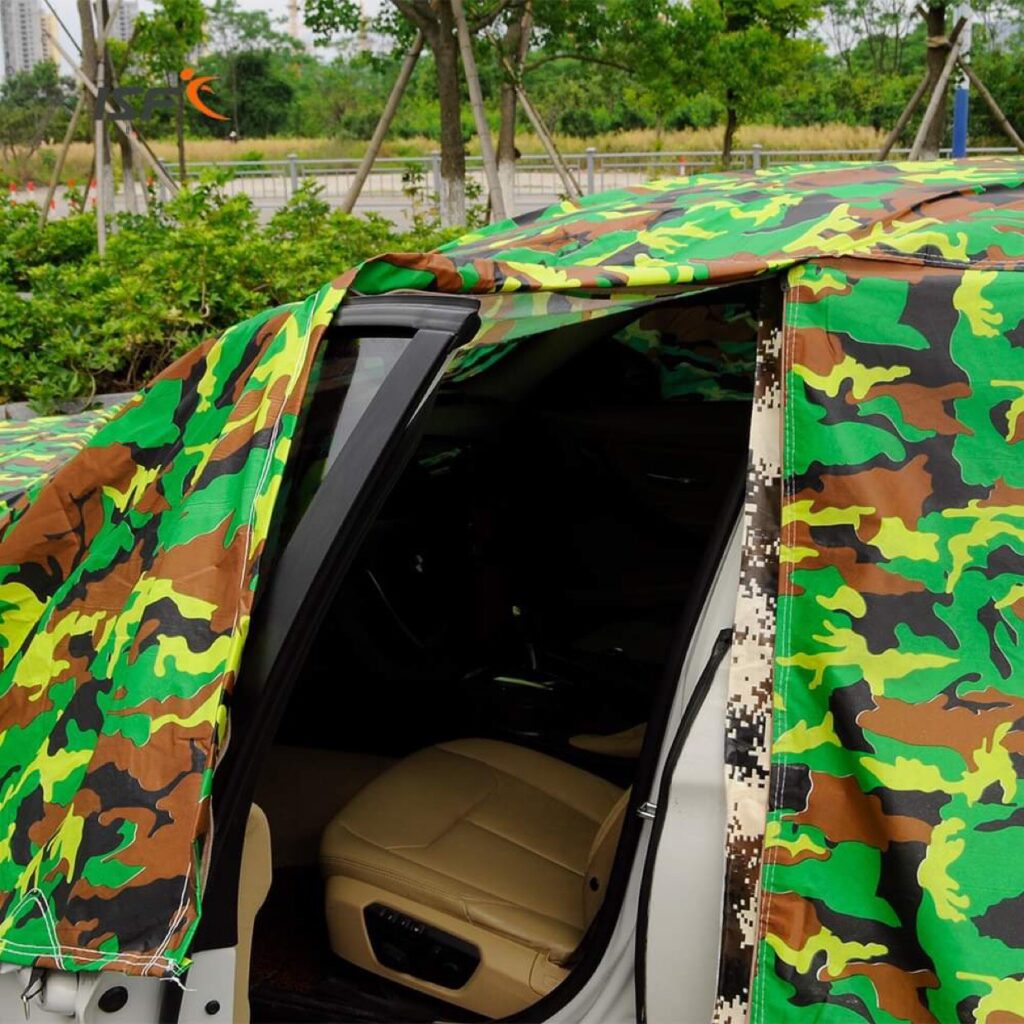 Bạt dù quân đội làm Camping