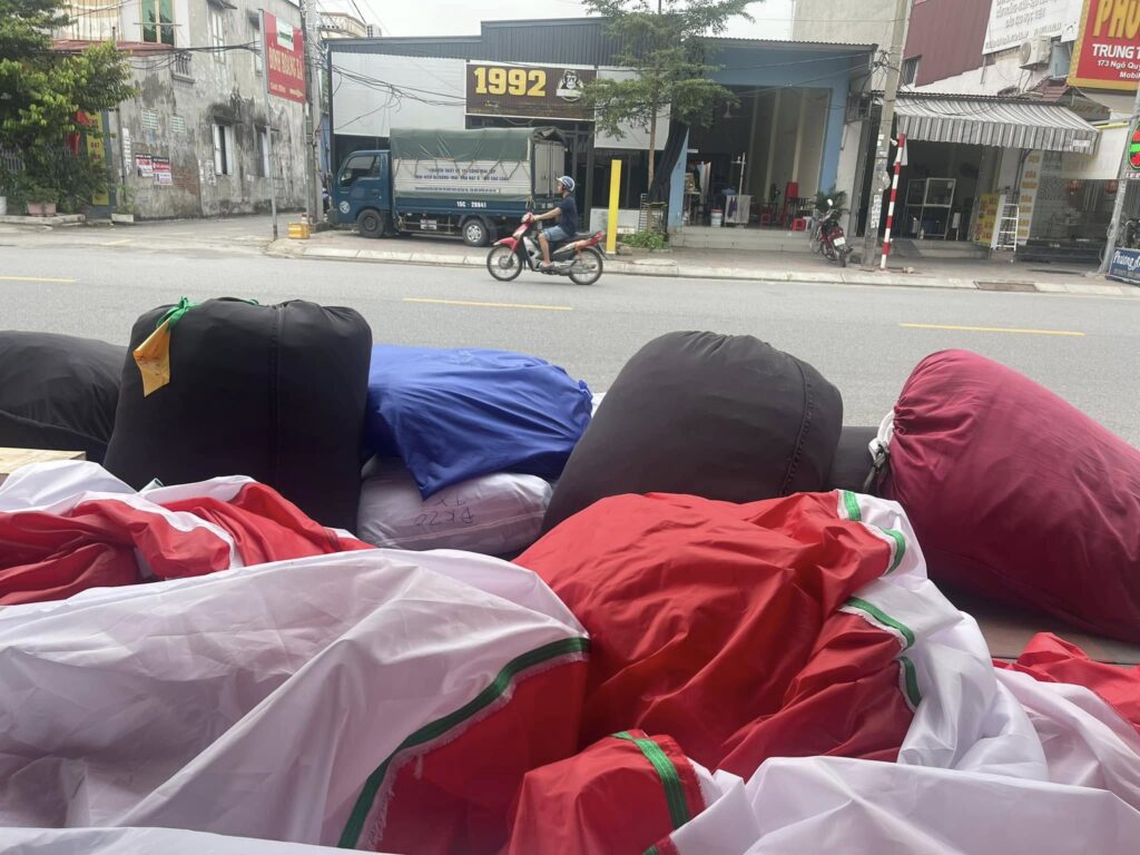 Xưởng may bạt dù che nắng tại Thanh Hoá