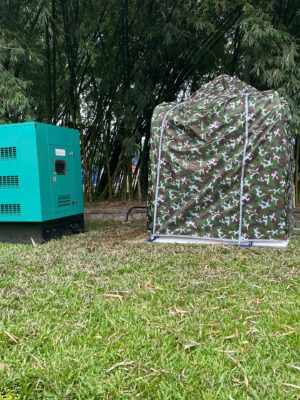 Bạt dù quân đội làm che nắng mưa