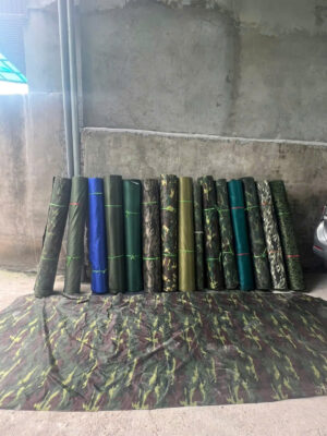 Xưởng cung cấp may vải bạt dù quân đội