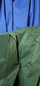 Vải bạt dù xanh rêu quân đội