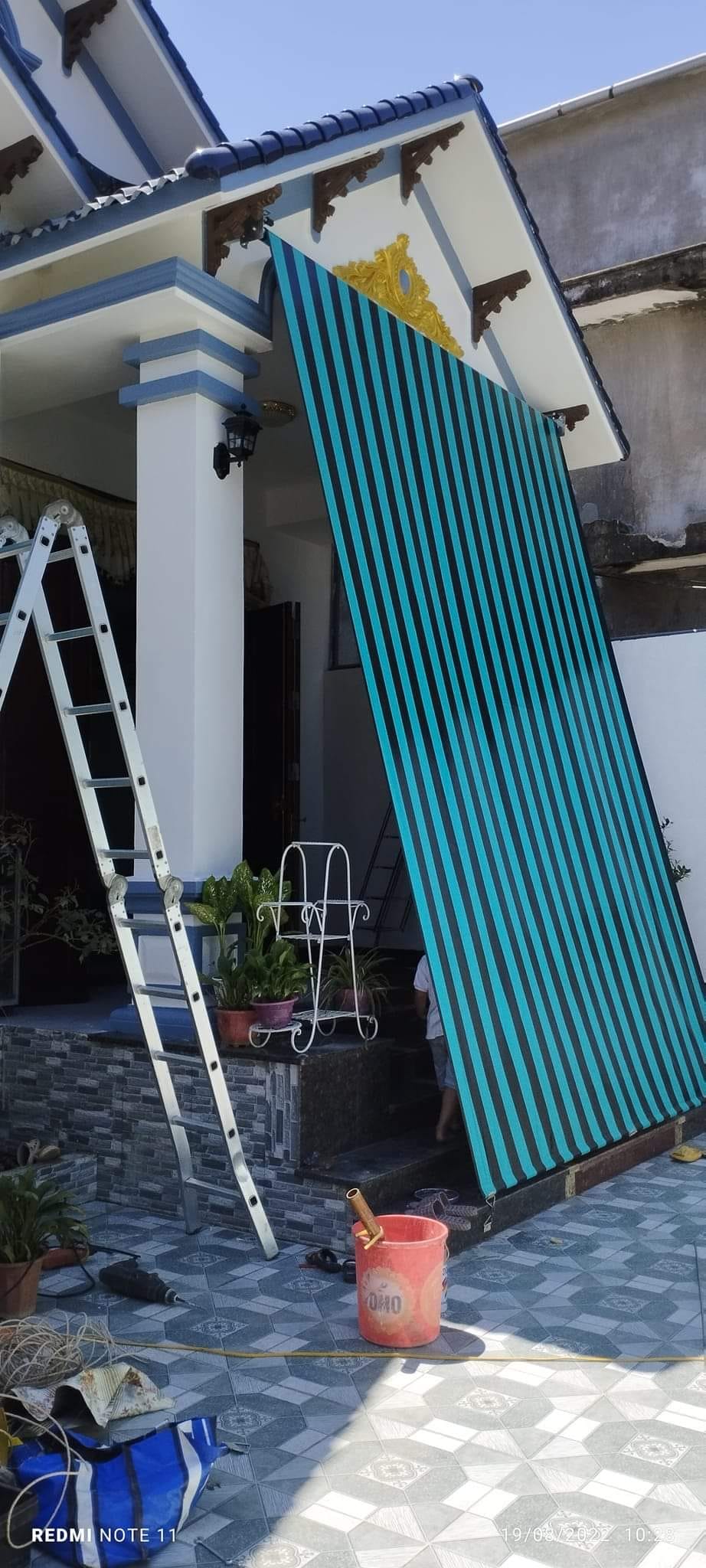 Bạt che nắng mưa tự cuốn ở Thiệu Hoá